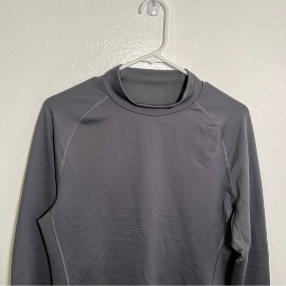 Nike Pro Dri-FIT Mock Collar Training T-Shirt Iron Grey M - Picture 4 of 12